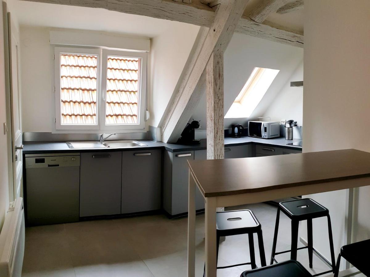 オベルネDuplex Au Centre Avec Parking - L'Etoileアパートメント エクステリア 写真